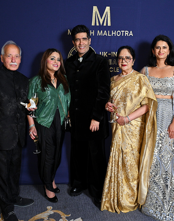 Manish Malhotra & Smruti Sriram OBE